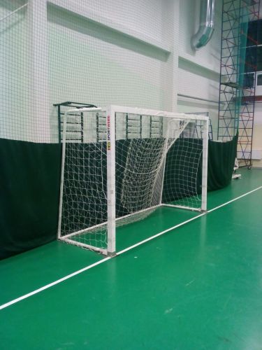 Ворота для мини-футбола/гандбола 3х2 м алюминиевые 80х80 мм стационарные SPORTWERK (SpW-AS-300-2P)#5