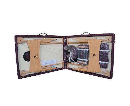 Массажный стол DFC NIRVANA Relax (дерев. ножки) слива (Plum)#2 Массажный стол DFC NIRVANA Relax (дерев. ножки) слива (Plum)#2