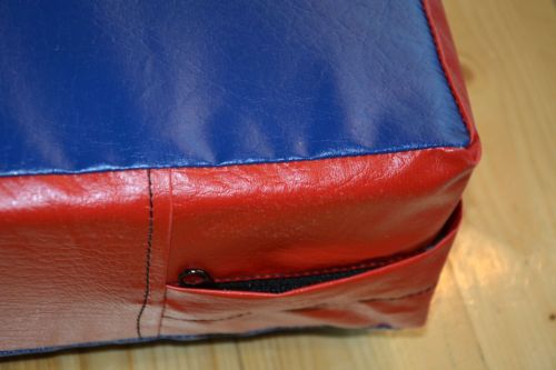 Мат спортивный жесткий 2,13х0,43х0,07 м ПРОФИ (тент, антислип, холлофайбер) МЖ-19#5