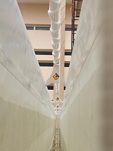 Система деления зала с электроприводом и сдвоенным полотном 15-20 м СТ-286#4 Система деления зала с электроприводом и сдвоенным полотном 15-20 м СТ-286#4