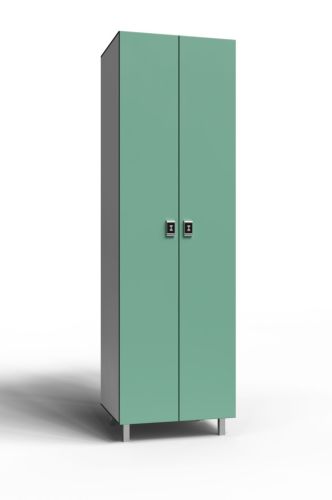 Шкаф для раздевалок ЛДСП 1-1 (1 секция) 1900х648х500 мм#3