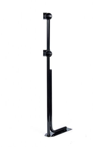 Кронштейн для хореографического (балетного) станка угловой напольный двухрядный Кронштейн для хореографического (балетного) станка угловой напольный двухрядный