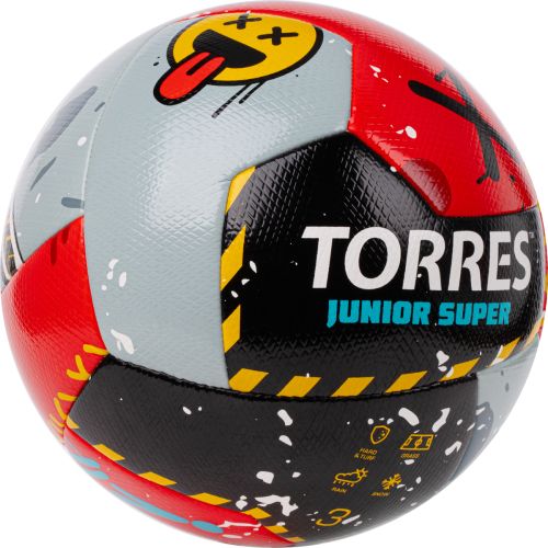 Мяч футбольный TORRES Junior-3 Super F323303 №3 (ПУ)#3