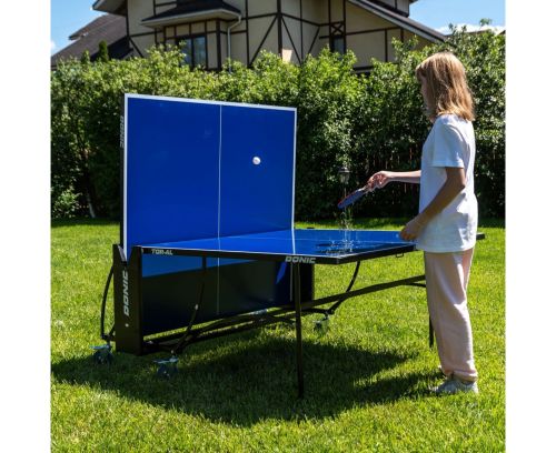 Всепогодный теннисный стол DONIC TORNADO - AL- OUTDOOR Blue (с сеткой)#15 Всепогодный теннисный стол DONIC TORNADO - AL- OUTDOOR Blue (с сеткой)#15