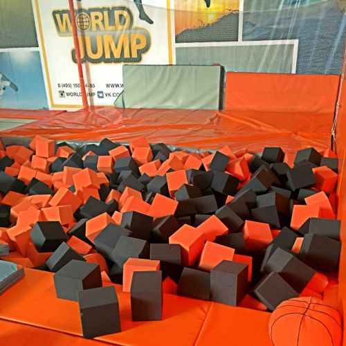 Мат страховочный 2,2х1,3х0,3м СТАНДАРТ (тент) МСТ-15#3