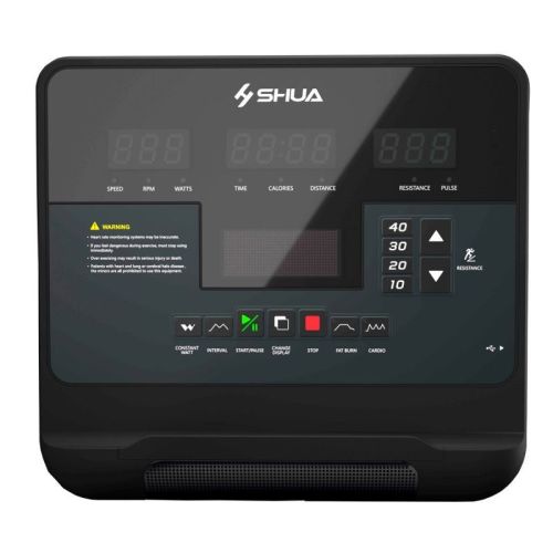 Велотренажер вертикальный SHUA SH-B9100U (Led display)#2