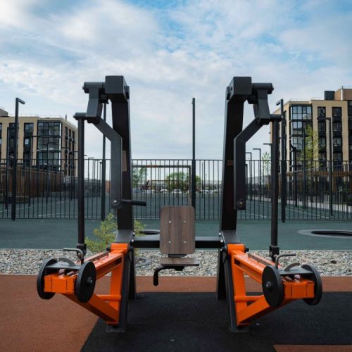 Уличный тренажер Жим сидя с переменной нагрузкой ZAVODSPORTA Power-1812.1#6 Уличный тренажер Жим сидя с переменной нагрузкой ZAVODSPORTA Power-1812.1#6