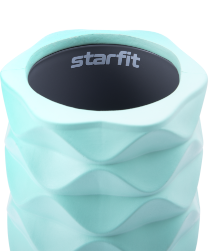 Ролик массажный STARFIT FA-507 EVA/PP 32,5x12,5 cм, (мятный)#3