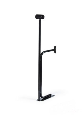 Кронштейн для хореографического (балетного) станка напольный пристенный однорядный (черный) Кронштейн для хореографического (балетного) станка напольный пристенный однорядный (черный)