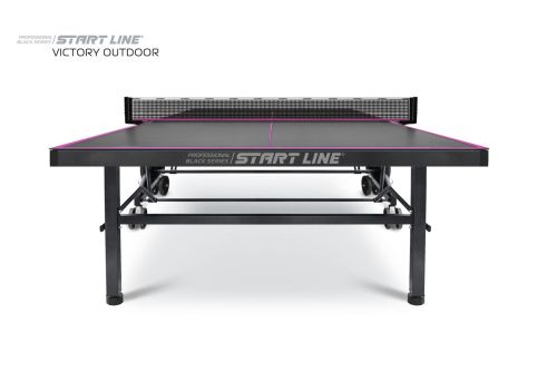 Теннисный стол START LINE VICTORY 6 Всепогодный Black (с сеткой)#3 Теннисный стол START LINE VICTORY 6 Всепогодный Black (с сеткой)#3