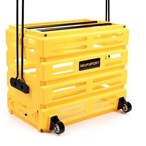 Корзина для теннисных мячей NEVA SPORT (желтый)#3