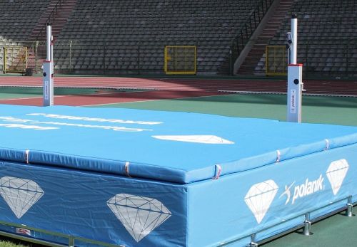 Стойки для прыжков в высоту соревновательные алюминиевые POLANIK STW-02#8