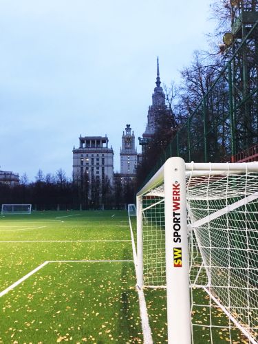 Ворота футбольные 5х2 м алюминиевые 100х120 мм переносные SPORTWERK (SpW-AG-500-1P)#8 Ворота футбольные 5х2 м алюминиевые 100х120 мм переносные SPORTWERK (SpW-AG-500-1P)#8