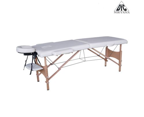 Массажный стол DFC NIRVANA Optima (дерев. ножки) кремовый (Cream) Массажный стол DFC NIRVANA Optima (дерев. ножки) кремовый (Cream)