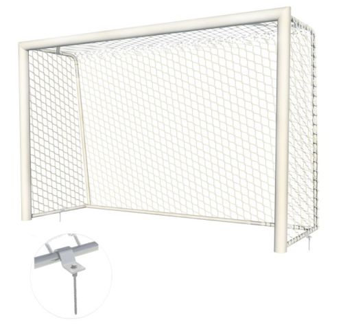 Ворота для мини-футбола/гандбола 3х2 м алюминиевые 100х120 мм переносные SPORTWERK (SpW-AG-300-1P)#3