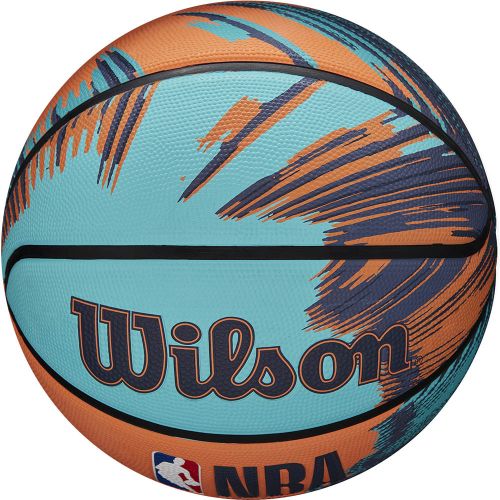 Мяч баскетбольный WILSON NBA DRV PRO STREAK BSKT №6 (бирюзово-оранжевый)#3
