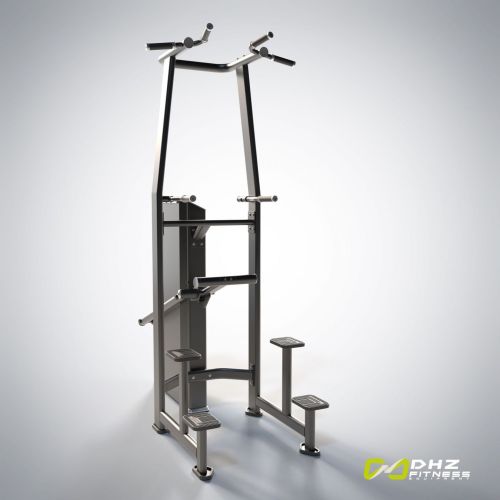 Тренажер Турник, брусья с противовесом DHZ E7009A#7