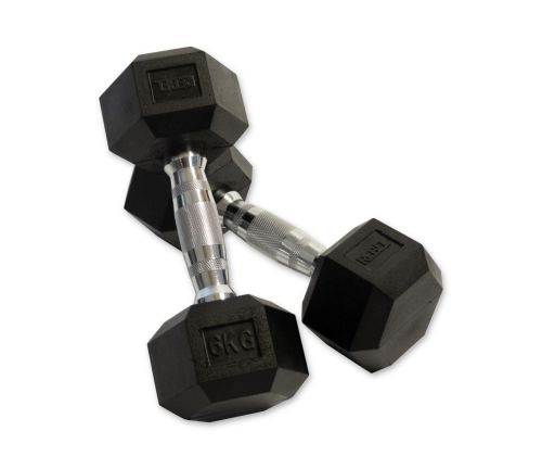 Набор гексагональных гантелей (10 пар от 1 до 10 кг) REBEL RGHEX-110 (SET)#8