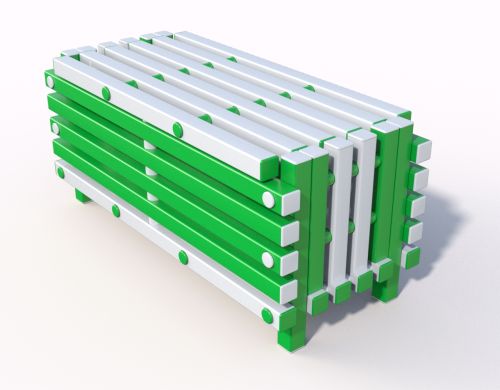 Скамья-ящик 1100х475х500 мм#5