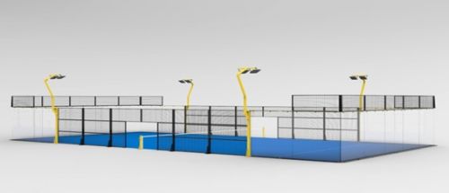 Корт для игры в падел LS Technology Full Panoramic