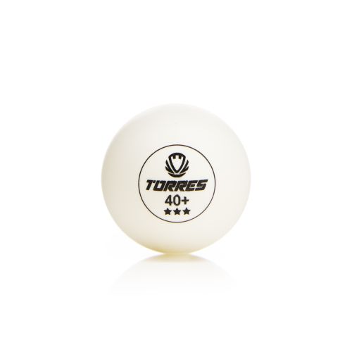 Мяч для настольного тенниса TORRES Profi 3* (6 шт.) белый#7