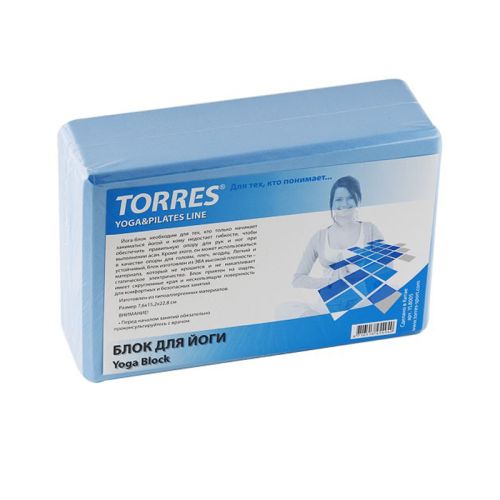 Блок для йоги TORRES 8x15x23см#2