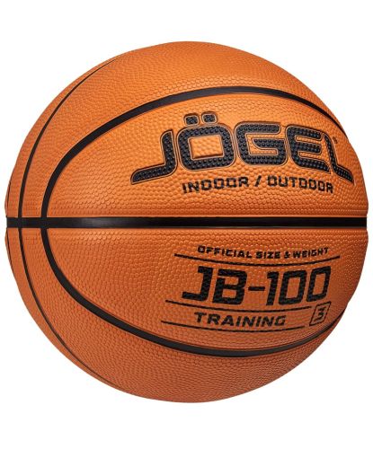 Мяч баскетбольный Jogel JB-100 №3 (резина)#4 Мяч баскетбольный Jogel JB-100 №3 (резина)#4