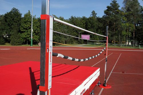 Стойки для прыжков в высоту школьные стальные POLANIK STW14-04 (с круглой базой)#4 Стойки для прыжков в высоту школьные стальные POLANIK STW14-04 (с круглой базой)#4