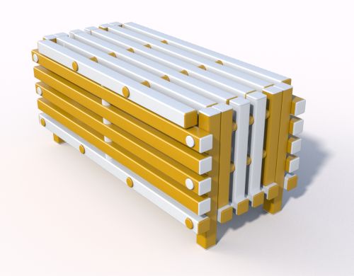 Скамья-ящик 1100х475х500 мм