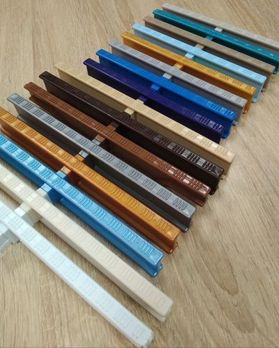 Решетка для переливных каналов (1 замок) цветная#4