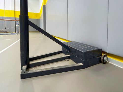 Стойки волейбольные передвижные со стаканами-противовесами СТ-174#4