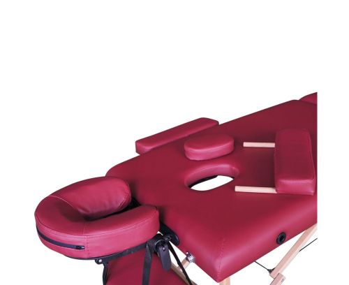 Массажный стол DFC NIRVANA Optima (дерев. ножки) винный (Wine)#4 Массажный стол DFC NIRVANA Optima (дерев. ножки) винный (Wine)#4