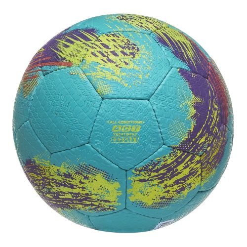 Мяч футбольный ATEMI GALAXY №5 (резина) зелено-желто-розовый#2 Мяч футбольный ATEMI GALAXY №5 (резина) зелено-желто-розовый#2