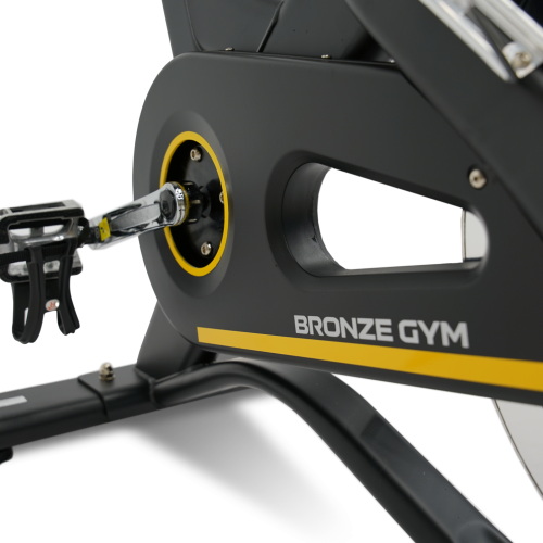 Спин-байк с консолью профессиональный BRONZE GYM PROSPIN#4
