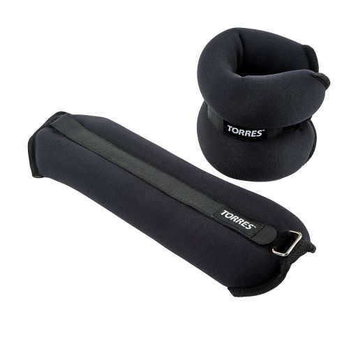 Утяжелители универсальные TORRES 1,5 кг (черный) Утяжелители универсальные TORRES 1,5 кг (черный)