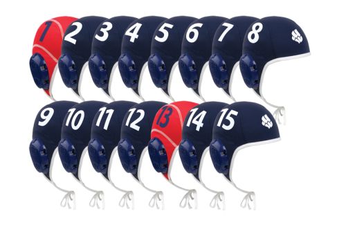 Шапочки для водного поло MADWAVE WATERPOLO SET (15 шт.)