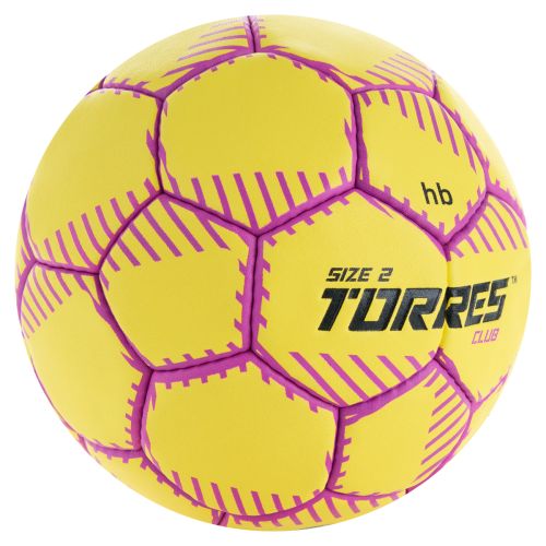 Мяч гандбольный TORRES Club №2 (желтый)#2