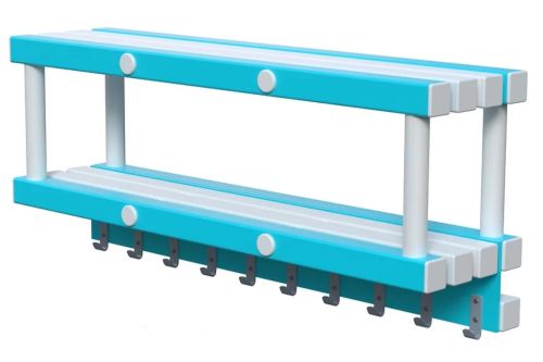 Полка навесная 1000х250х320 мм