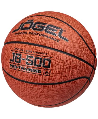 Мяч баскетбольный Jogel JB-500 №6 (ПУ) FIBA Approved#3