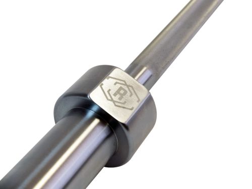 Гриф олимпийский прямой 86" с упорными подшипниками нагрузка до 456 кг REBEL R-OB86-1000С#4