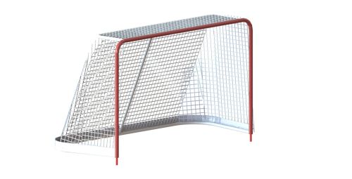 Ворота хоккейные профессиональные (с сеткой d=5 мм, яч.40х40, фиксаторами, отбойниками) СТ-14 Ворота хоккейные профессиональные (с сеткой d=5 мм, яч.40х40, фиксаторами, отбойниками) СТ-14