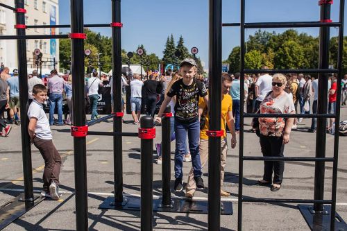 Мобильный комплекс для Воркаута Профи-5#6