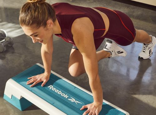 Степ-платформа Reebok Step RAP-11150TL 102х38,5х25 см, 3-х уровневая#5