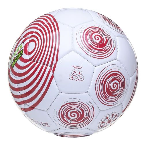 Мяч футбольный ATEMI TARGET №5 (ПВХ) бело-красный#2 Мяч футбольный ATEMI TARGET №5 (ПВХ) бело-красный#2