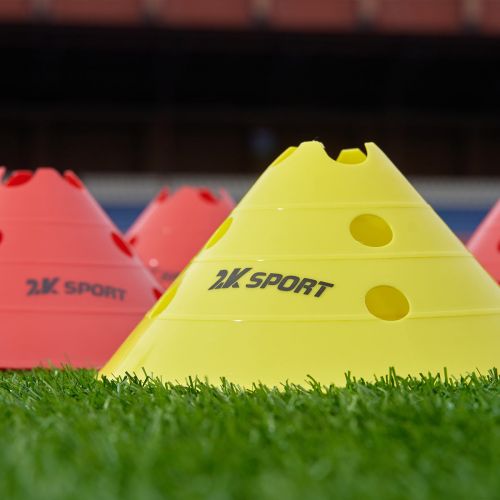 Конус тренировочный пластиковый 2K Sport 15 см (желтый)#3 Конус тренировочный пластиковый 2K Sport 15 см (желтый)#3