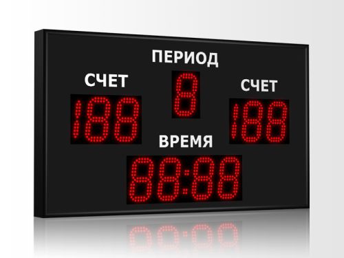 Универсальное табло 950x550 мм (4 индикатора) Универсальное табло 950x550 мм (4 индикатора)