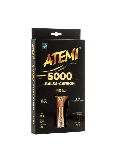 Ракетка для настольного тенниса ATEMI PRO 5000 CV Ракетка для настольного тенниса ATEMI PRO 5000 CV