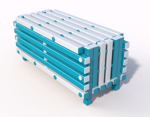 Скамья-ящик 1100х475х500 мм#3