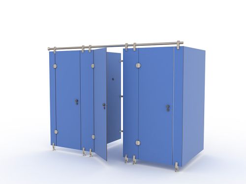 Перегородка сантехническая для бассейна