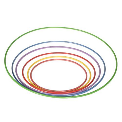 Обруч гимнастический 750 мм, 300 гр. (металл, окрашенный)